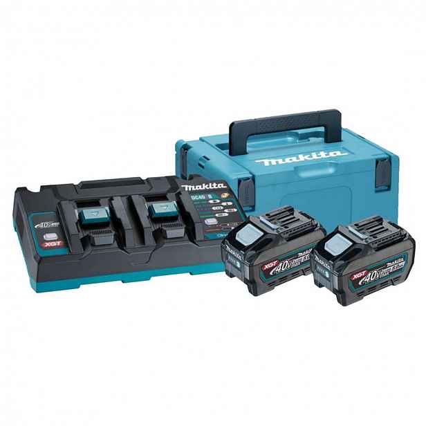 Makita - Sada nabíječky a 2x aku 40 V XGT 5,0 Ah 191U13-9