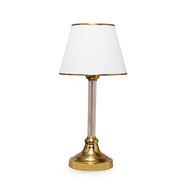 Opviq Stolní lampa Deni bílá