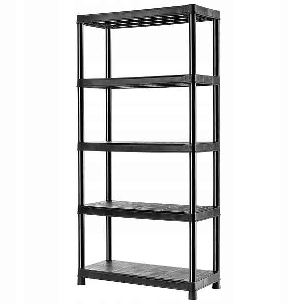 Plastový Skladový Regál 5 Polic 250 kg 182x90x40 cm Keter