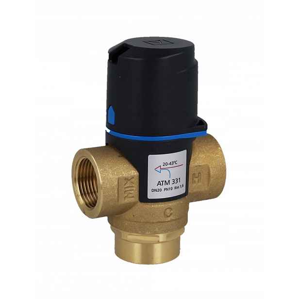 Termostatický Směšovací Ventil Atm 331 DN20 Gw 3/4 Palce 20-43°C Afriso
