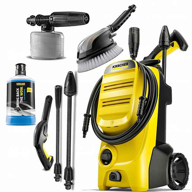 Tlaková Myčka Karcher K 4 Classic Car Výkonná Kompaktní Sada New 2024