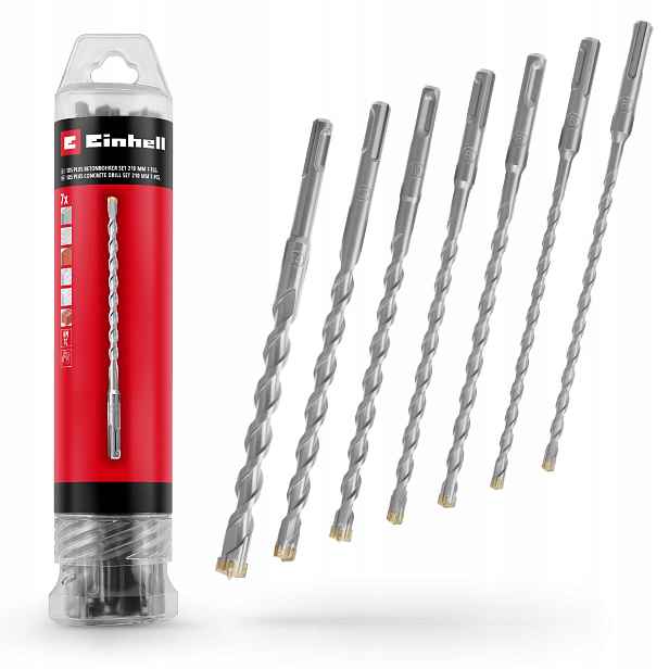 Einhell Sada Vrtáků Sds Plus 7 Ks, 6–14 MM 210 MM 49265515