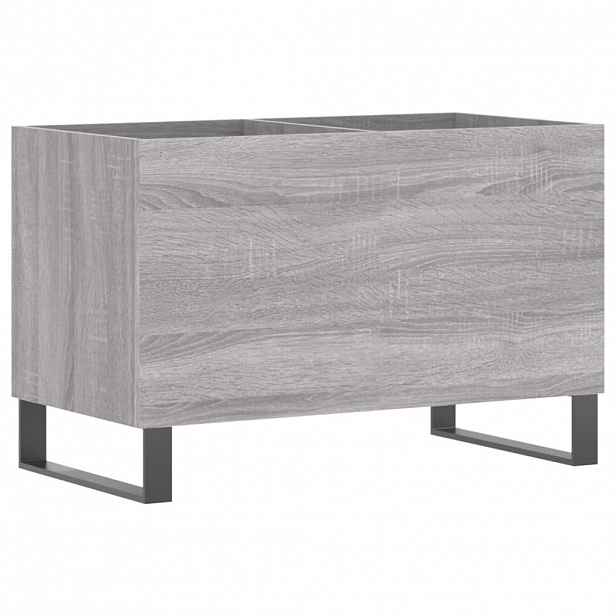 vidaXL Skříňka na LP desky šedá sonoma 74,5x38x48 cm kompozitní dřevo
