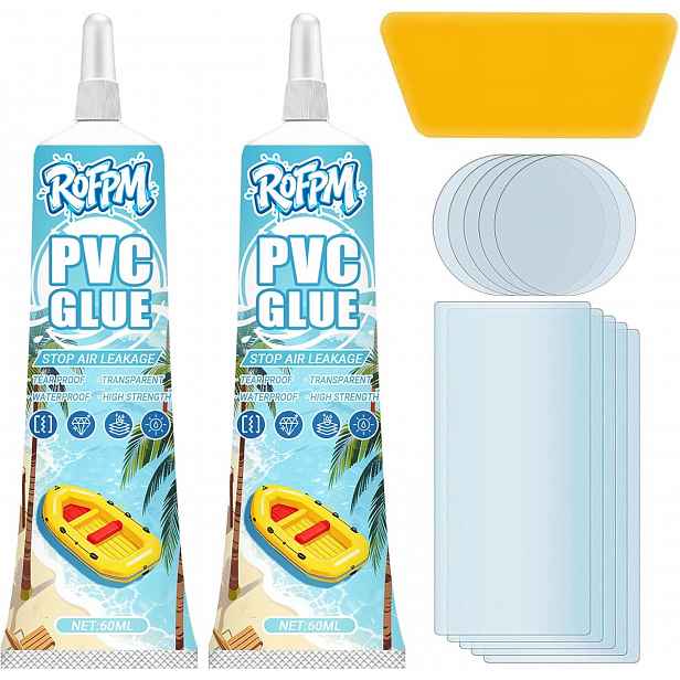 Do Bazénu na opravu Pvc bazénů, voděodolné záplaty 50 ml