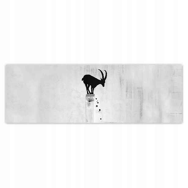 Fototapety 200x66 Kozica Banksy Gazela horská Bez soukromí Mural