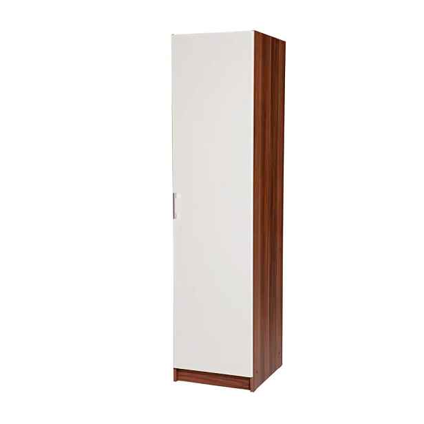 Idea Skříň ESO 1dveřová 61510 ořech/bílá (bez nástavce)