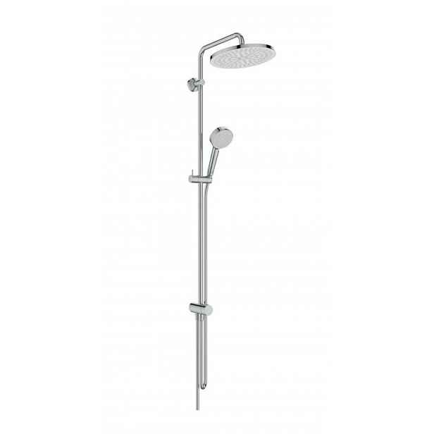 Ideal Standard Ceratwist T25 - Sprchový set bez baterie, průměr 26 cm, 2 proudy, chrom BE229AA