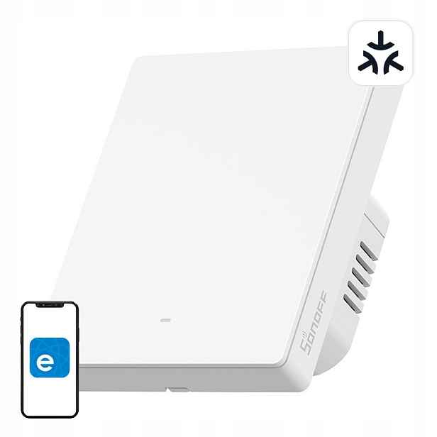 Sonoff 1 Kanálový Wifi Přepínač M5-1C-80W Pro Inteligentní Dům S Materiálem