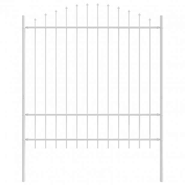 vidaXL Zahradní plot WOERDEN 7 ks 170 x 215 cm Práškově lakovaná ocel