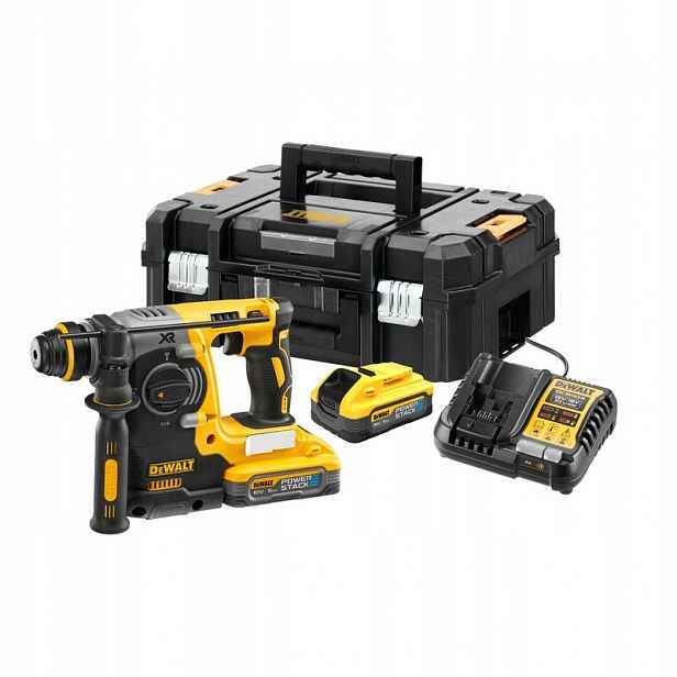 Vrtací Kladivo 18V Sds-plus Xr Bl 2*5.0AH T-stak