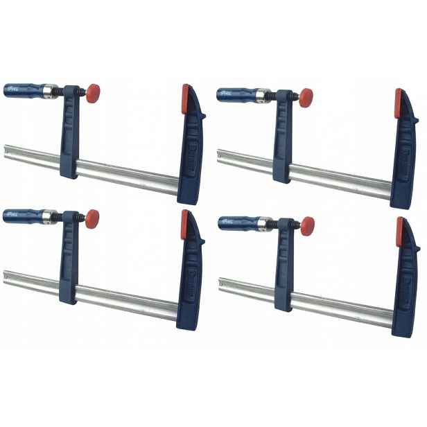 Dedra Sada 4 Kusů Stolařských Svěrek 4X DED1282 F300x80mm