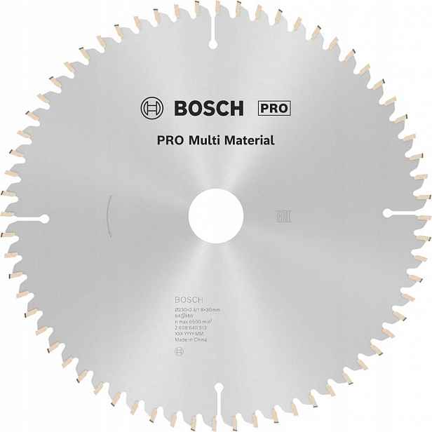 Kotouč pro kotoučovou pilu Hm 230x2,4/1,8x30 64Z Bosch Ve Multi Material