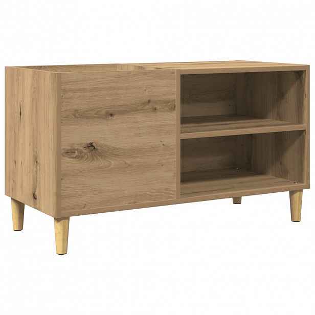 vidaXL Skříňka na LP desky dub artisan 84,5x38x48 cm kompozitní dřevo