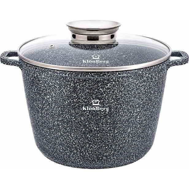 Vysoký Hrnec Mramorový kotlík 10 l 28 cm Klonberg Premium