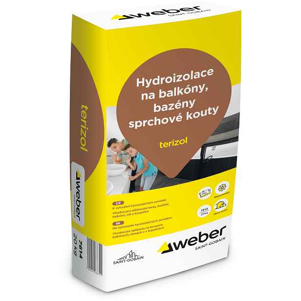 Hmota hydroizolační weber terizol 20 kg