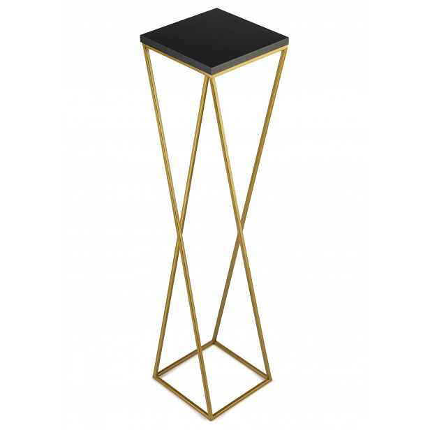 Moderní Květináč Stojan Na Květiny 100 cm Kov