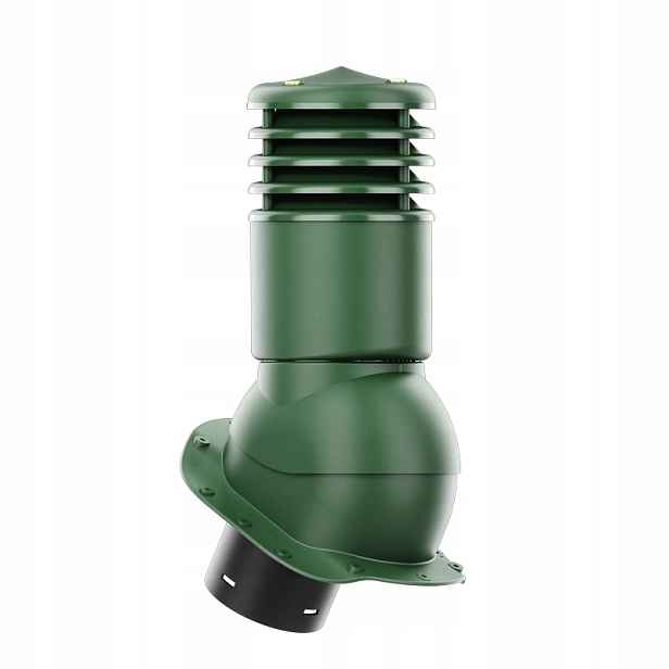 Větrací komín Smartline profil B fi 150 mm, zateplený, zelený