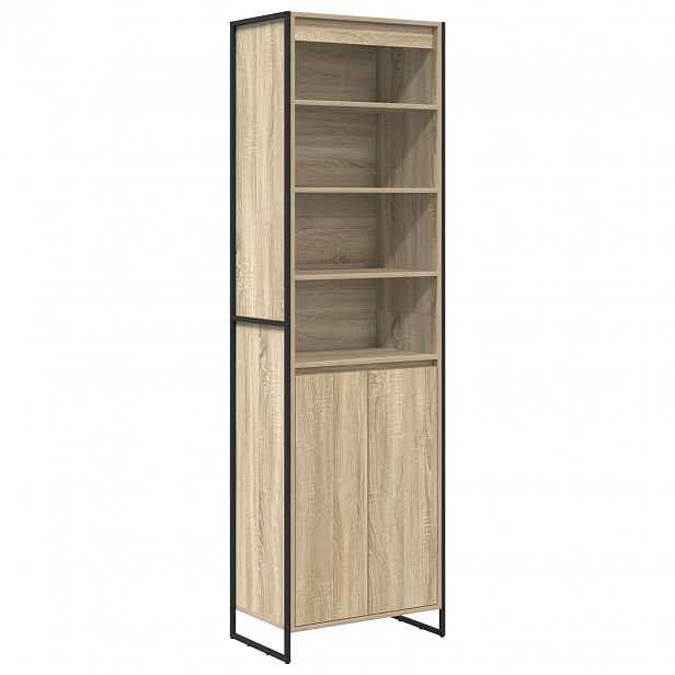 vidaXL Vysoké skříně Sonoma 60 x 36 x 200 cm Kompozitní dřevo