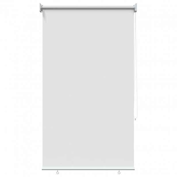 vidaXL Venkovní roletová clona s UV ochranou Bílá 100 x 230 cm (Š x V)