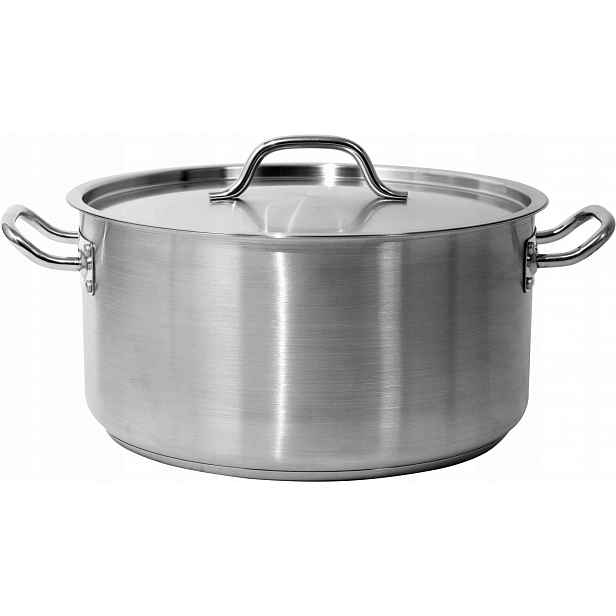 Hrnec S Poklicí Z Nerezové Oceli 36X18 CM 18,3 L Yato YG-00044