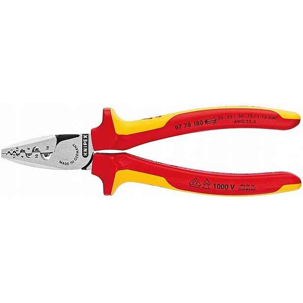 Knipex 97 78 180 kabelová krimpovačka Kapesní nůž