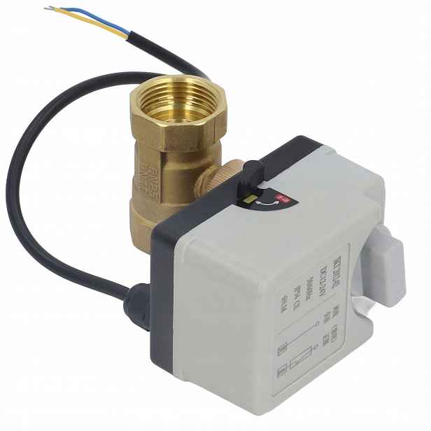 Kulový Elektroventil 1" DN25 S Pohonem DC12-24V, Vodní Pohon