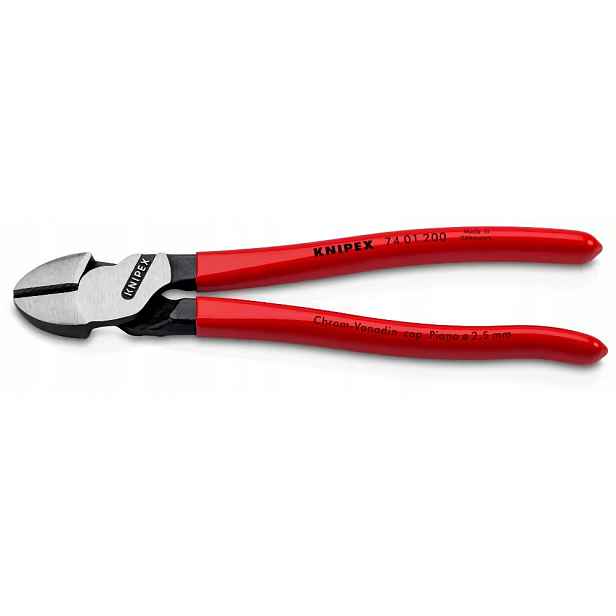 boční řezačka se zvýšeným převodem, 200 mm, Knipex [74 01 200]