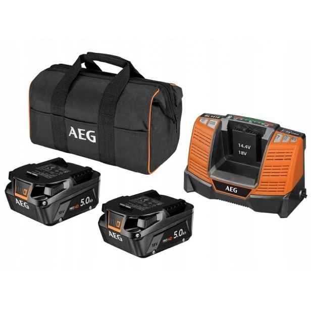 Sada 2 X Akum 18V 5AH Aeg 4935478945