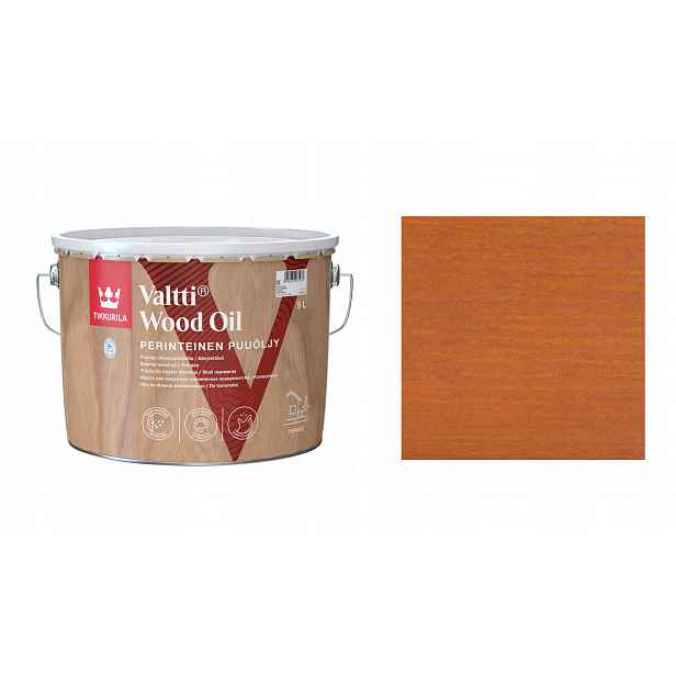 Tikkurila Valtti Wood Oil 9L 5055 Manty Ochranný Rozpouštědlový Olej