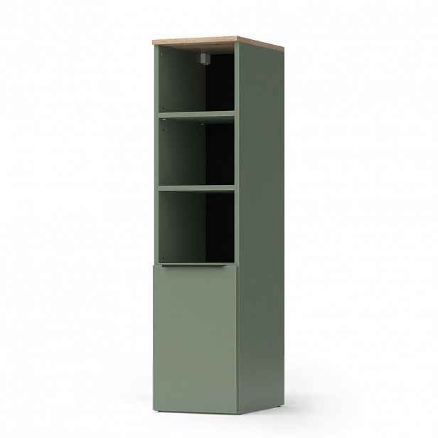 Vicco UNIVERZÁLNÍ SKŘÍŇ Wido Zelená 30.2 x 120 cm s dveřmi