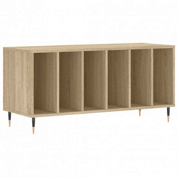 vidaXL Skříňka na LP desky dub sonoma 100x38x48 cm kompozitní dřevo