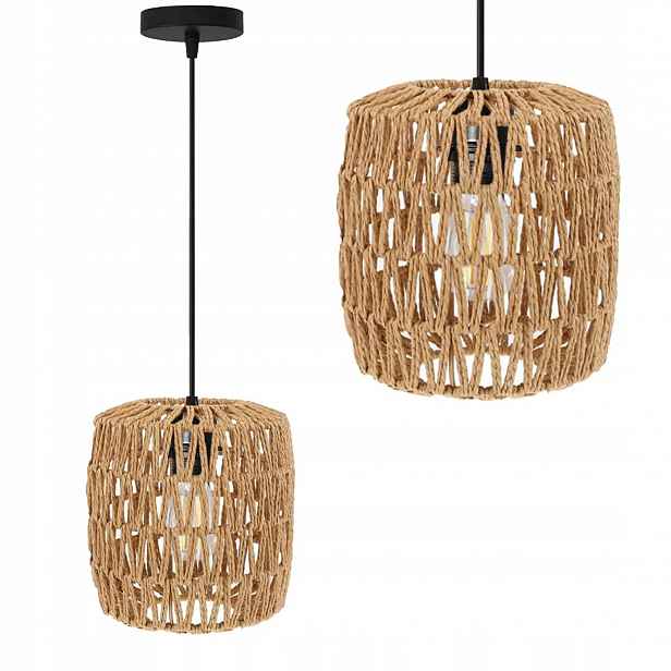 Závěsná lampa Přírodní Boho šňůra APP1252-1CP