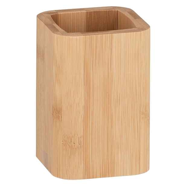 Bambusový kelímek na kartáčky Wenko