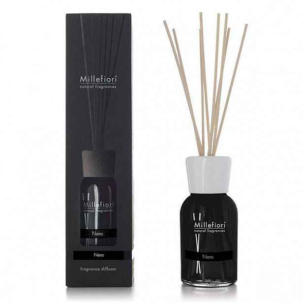 Millefiori Difuzér hůlkový NERO 100ml