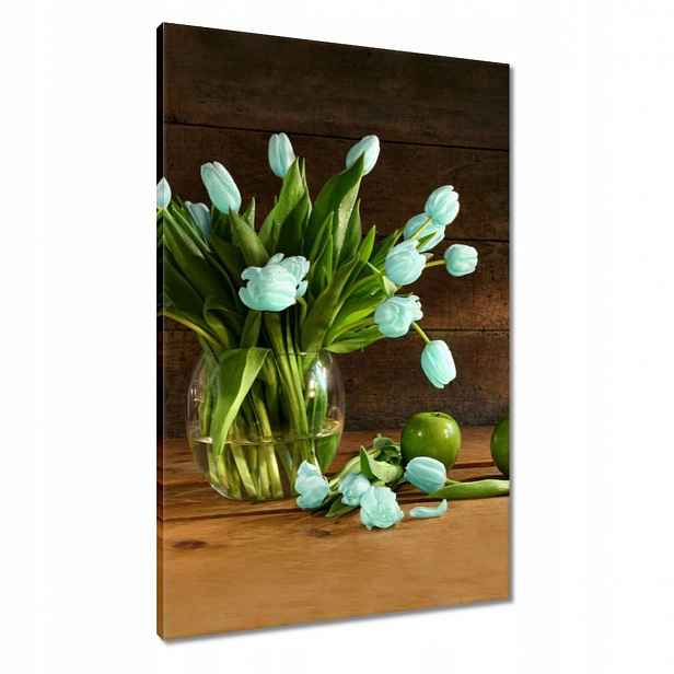 Obrazy 60x90 Mátové tulipány