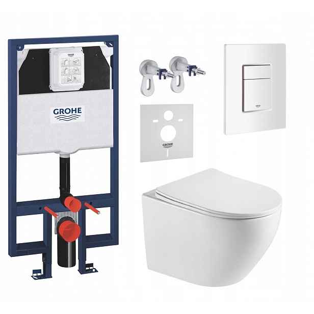 7v1 Wc Set, Stelaz Grohe Slim Wc Mísa Tornado Imprese Tlačítko