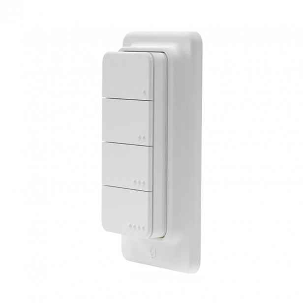 Smart dálkové ovládání se 4 tlačítky Shelly Blu Rc Button 4 Zb ZigBee