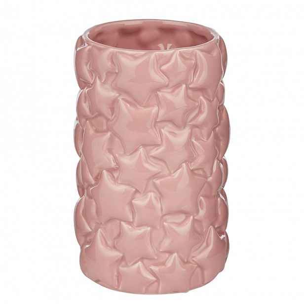 STATEMENT Váza hvězdy 18 cm - růžová