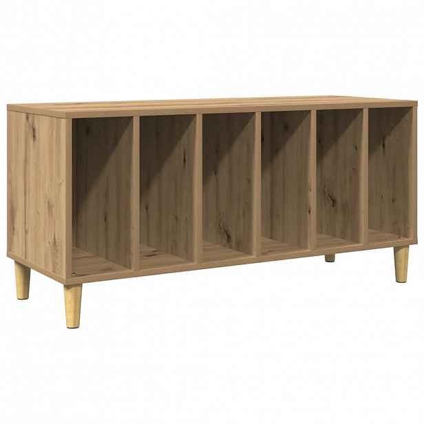 vidaXL Skříňka na LP desky dub artisan 100x38x48 cm kompozitní dřevo