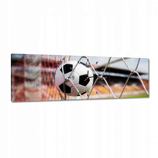 Hodiny 90x30 Gol Branka Fotbal