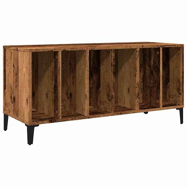 vidaXL Skříňka na LP desky old wood 100 x 38 x 48 cm kompozitní dřevo