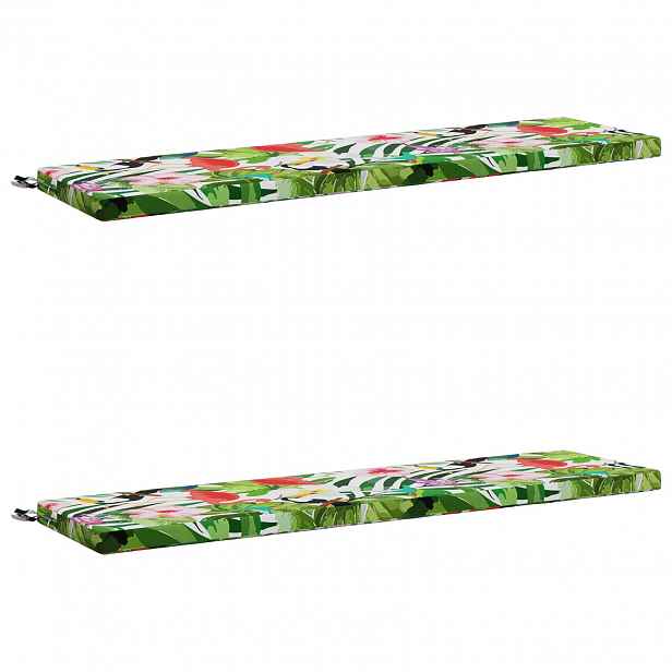 vidaXL Sady polštářů na lavici (2 kusy) SOEST 2 ks 100% polyester