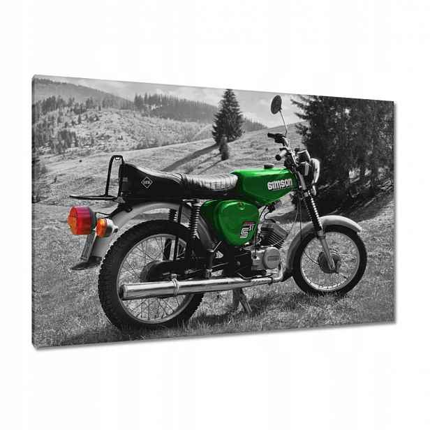 Obrazy 120x80 Zelený Simson S51 E