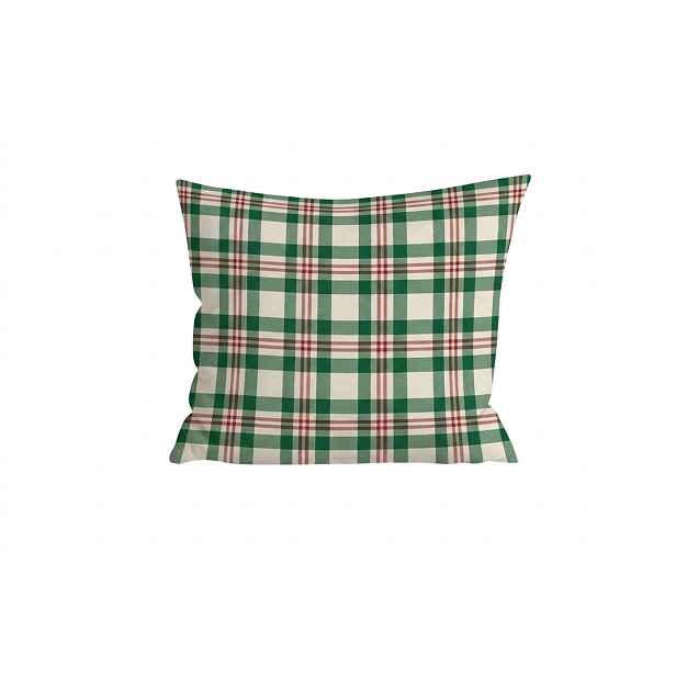 Bavlněný povlak na polštář WINTER PLAID 45x45 cm, barevný