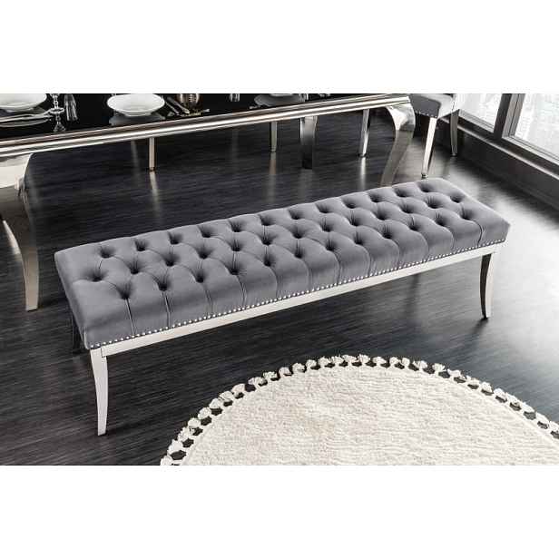 Chesterfield jídelní lavice FRIXON Dekorhome