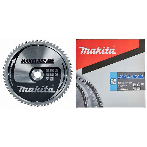 Makita B-32817 Řezací Kotouč Makblade Na Dřevo 305 x 30 mm 60Z x 2,3 mm