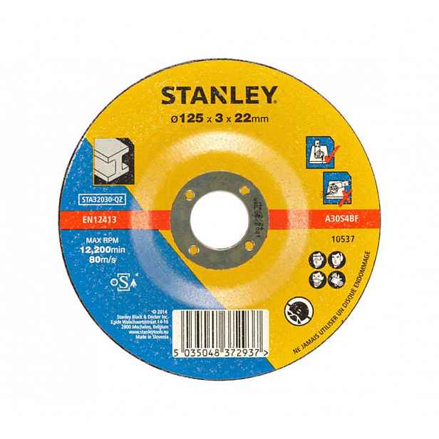 Stanley - Řezný kotouč na kov 125x22 mm STA32030-QZ