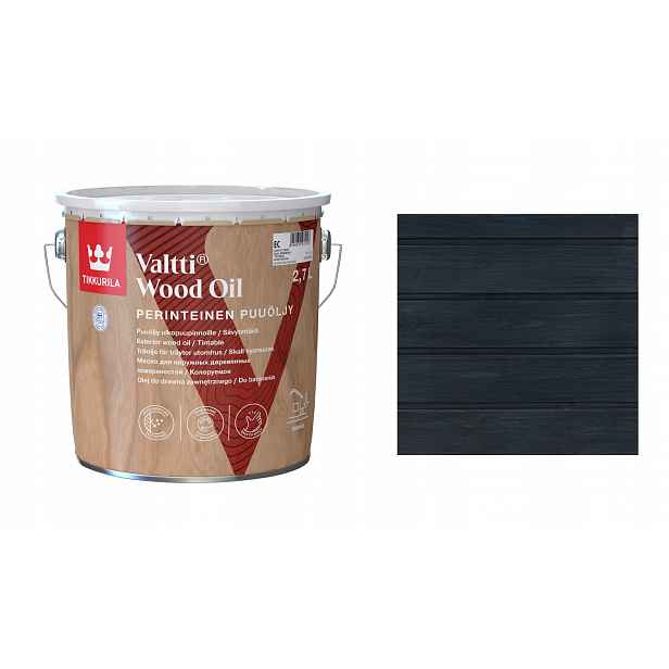 Tikkurila Valtti Wood Oil 2,7 L 244A Deep Waters Rozpouštědlový Olej