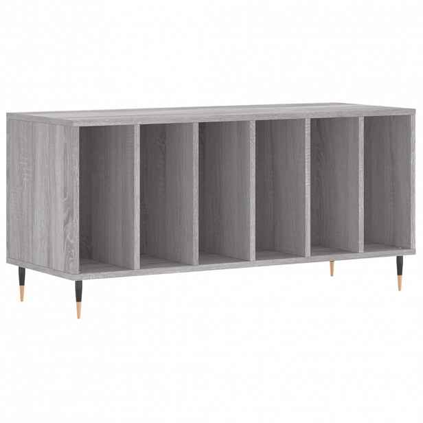vidaXL Skříňka na LP desky šedá sonoma 100x38x48 cm kompozitní dřevo