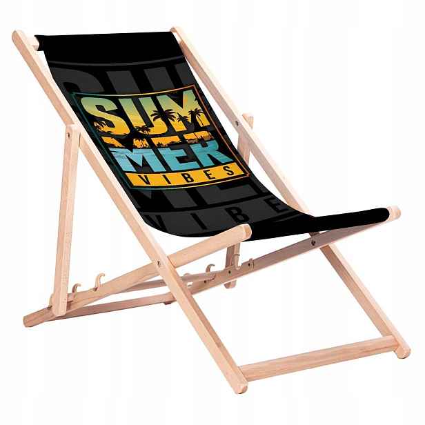 zahradní lehátko Klasické Bukové GB183 Summer Vibe Greenblu